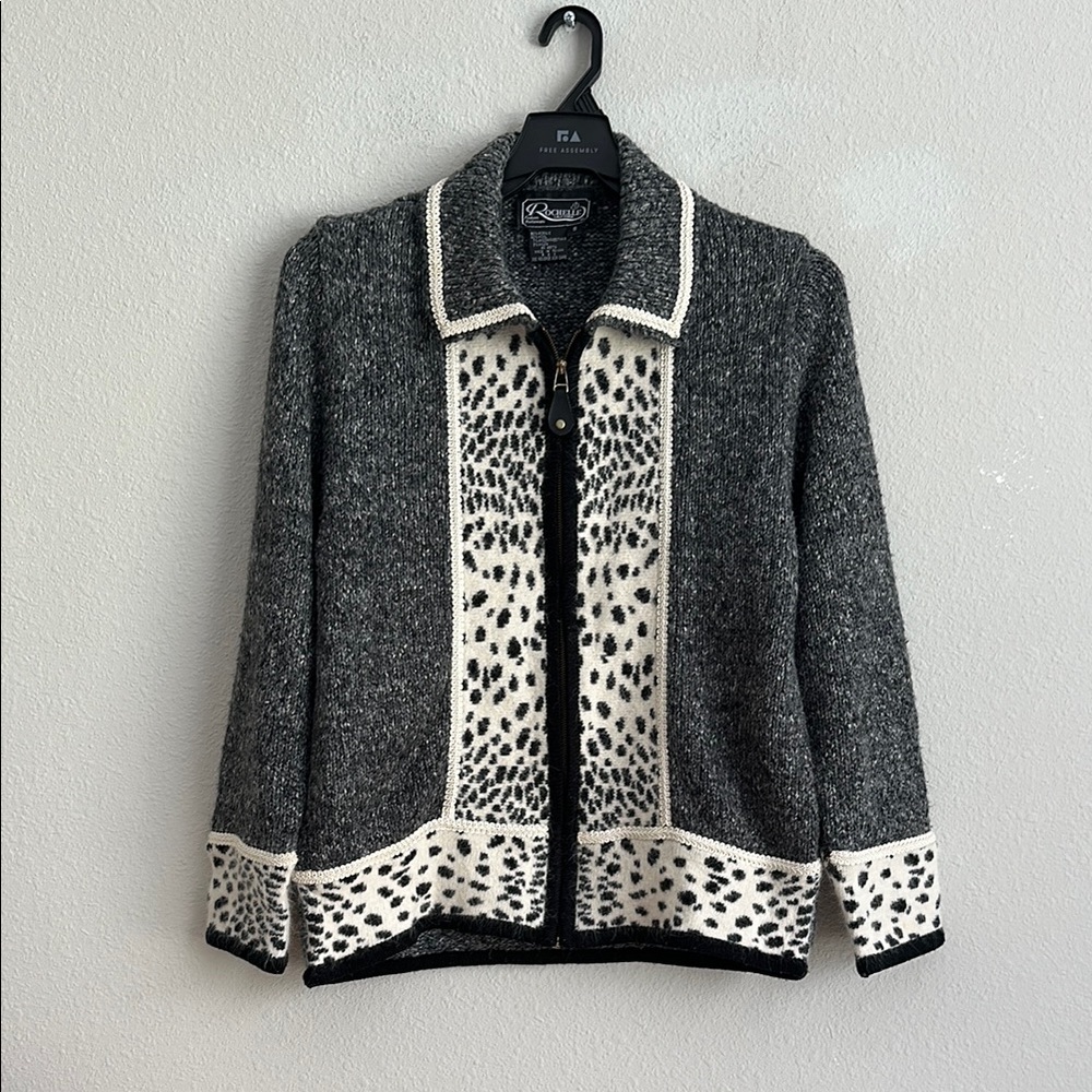 Vintage Rochelle wool blend heavy jacket small